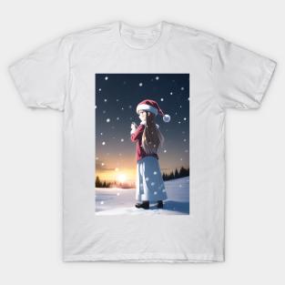 Santa Girl T-Shirt